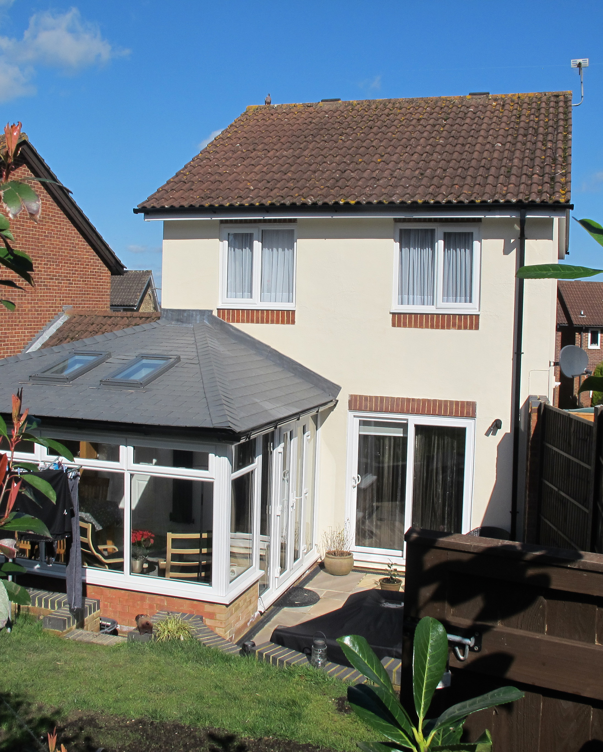 Back of house after Facelift