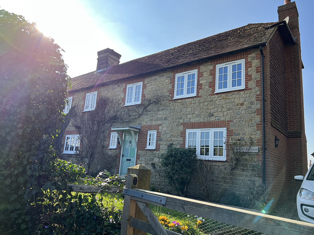 Flush sash windows