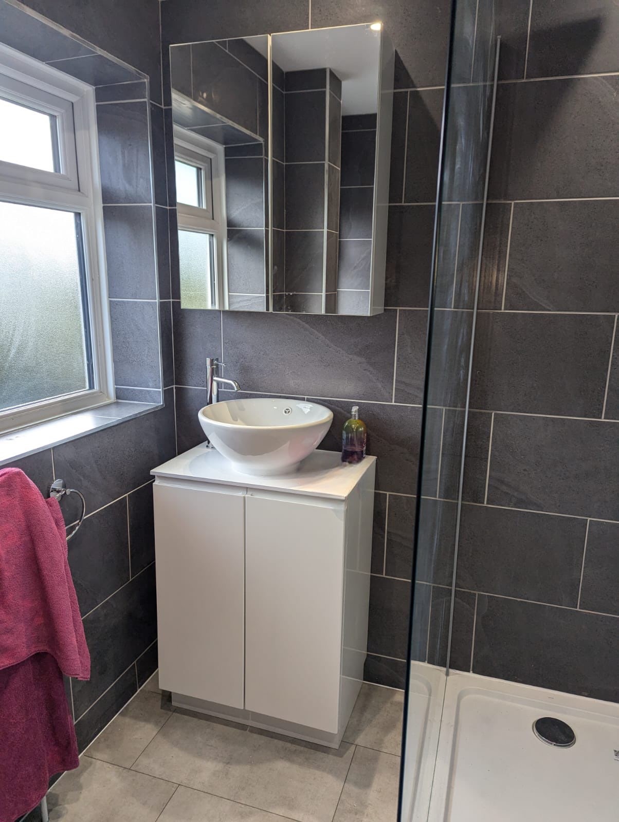 Bathroom Converted to Shower Room Project 2C 1 Facelift